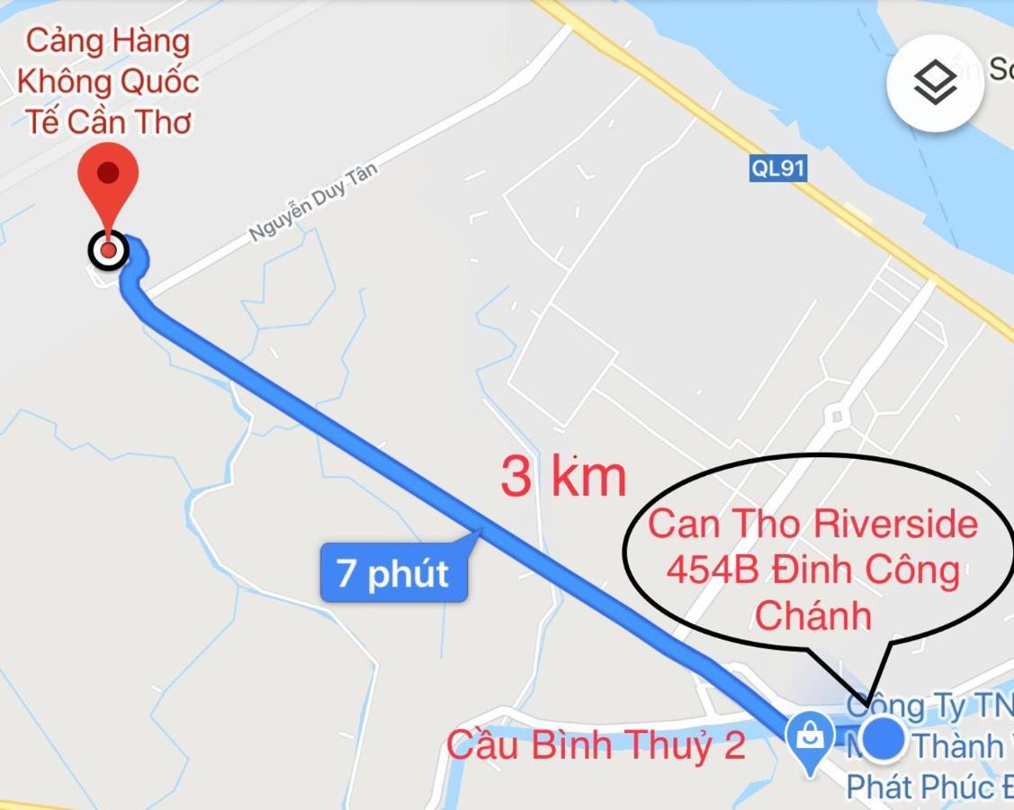 Can Tho Riverside Hostel Binh Thuy Kültér fotó